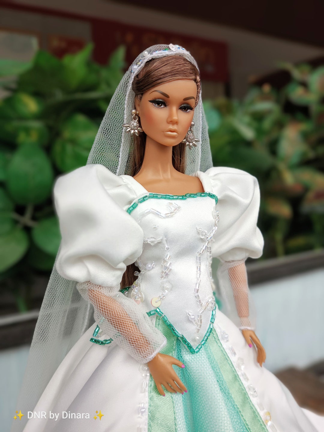 mermaid barbie dress Barbie Fashion - Mint Mermaid