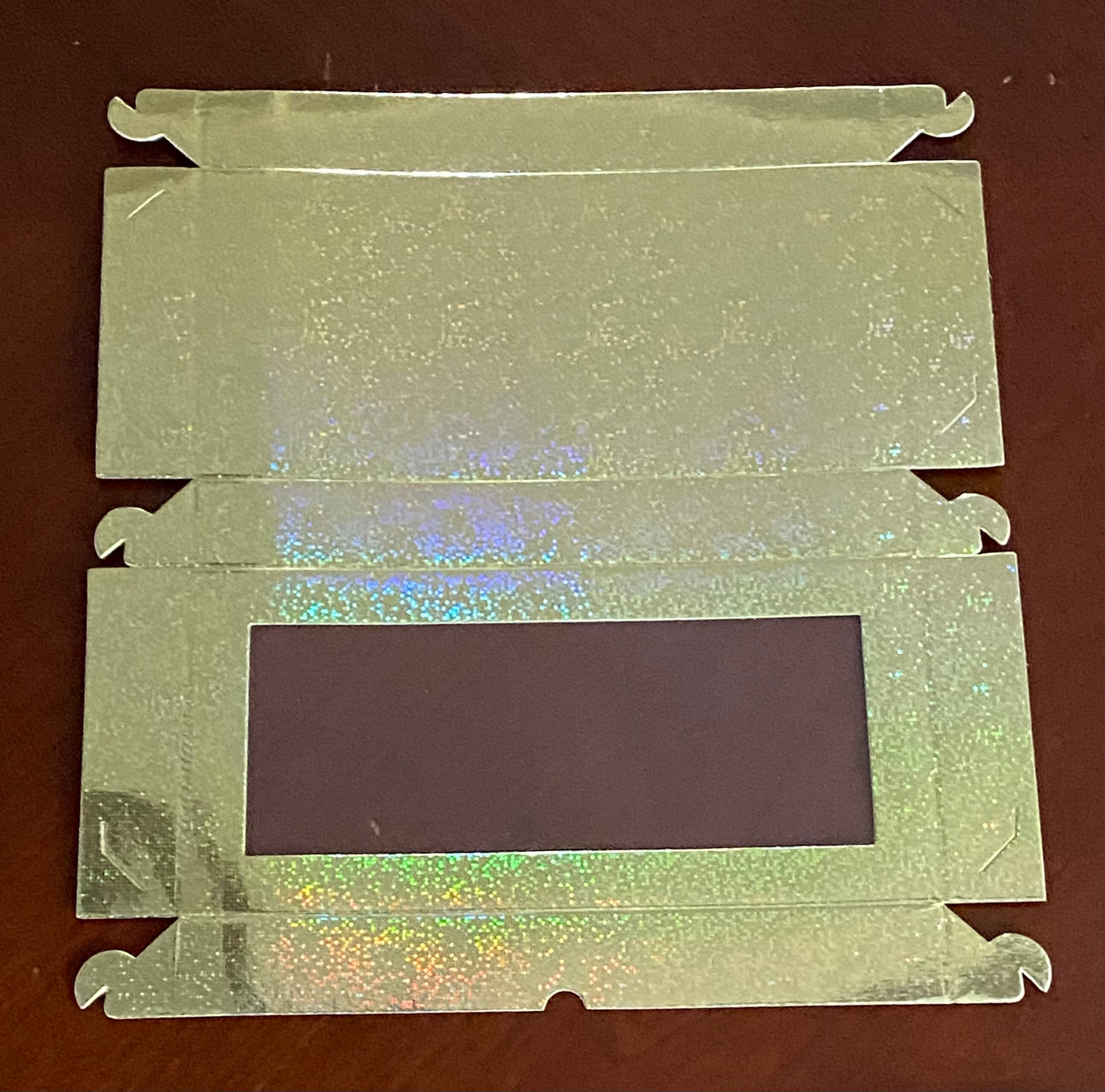 Set of 30, FOLDABLE GIFT BOXES With Window in Gold, Mithai Boxes, Sweet