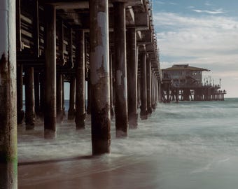 Santa Monica Pier Print: Los Angeles Fine Art, Coastal Wall Decor