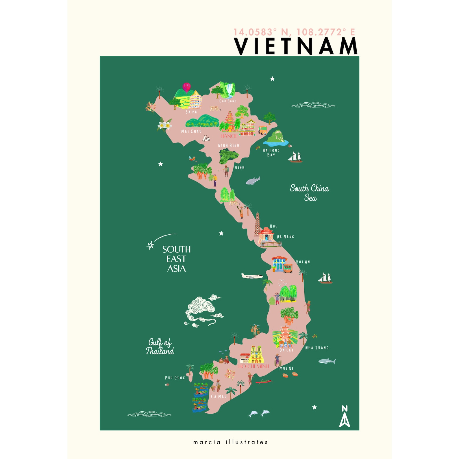 Military Map Of Vietnam 1969 - l8excfx