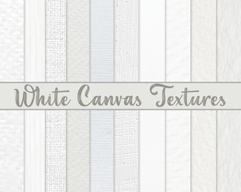 Texturas de papel branco, fundo de tela branca, papéis digitais em aquarela