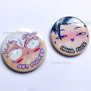 SatoSugu holo sorcerer button pins