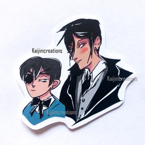 Ciel Phantomhive & Sebastian Michaelis sticker