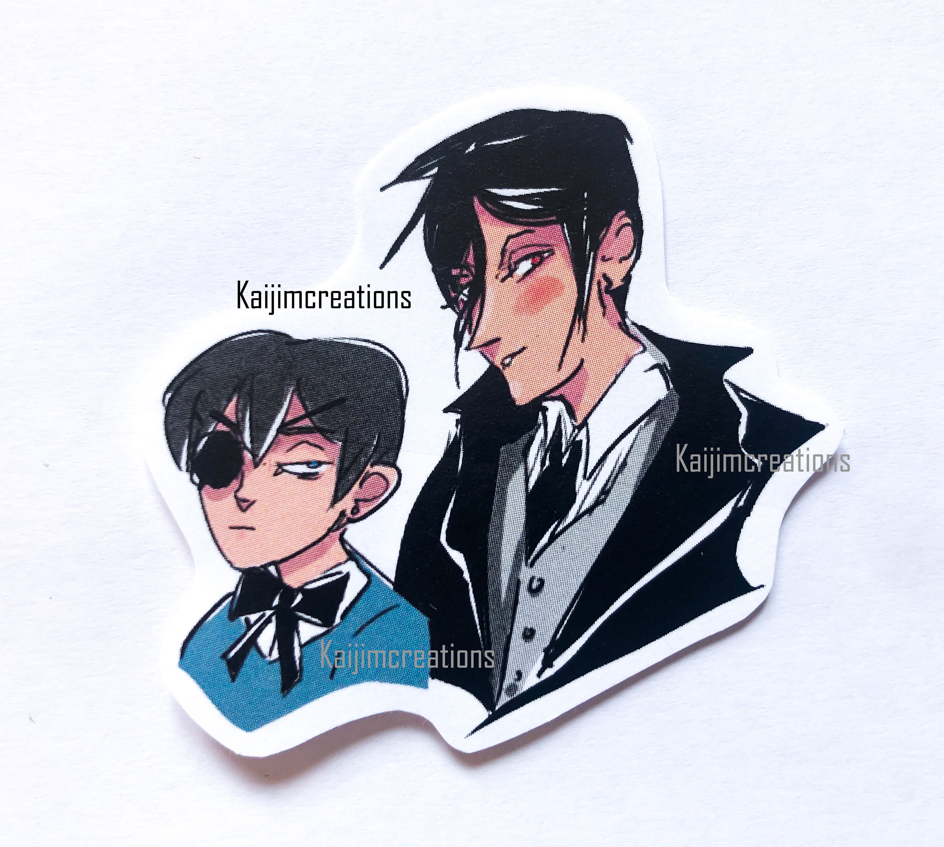 Ciel Phantomhive & Sebastian Michaelis sticker