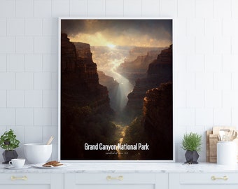 Grand Canyon National Park Poster • United States Parks Collection 2023