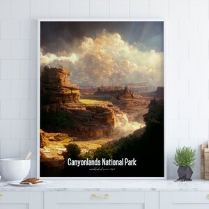 Canyonlands National Park Poster •  United States Parks Collection 2023