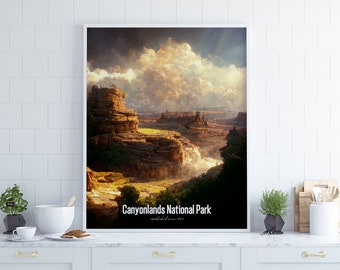 Canyonlands National Park Poster •  United States Parks Collection 2023