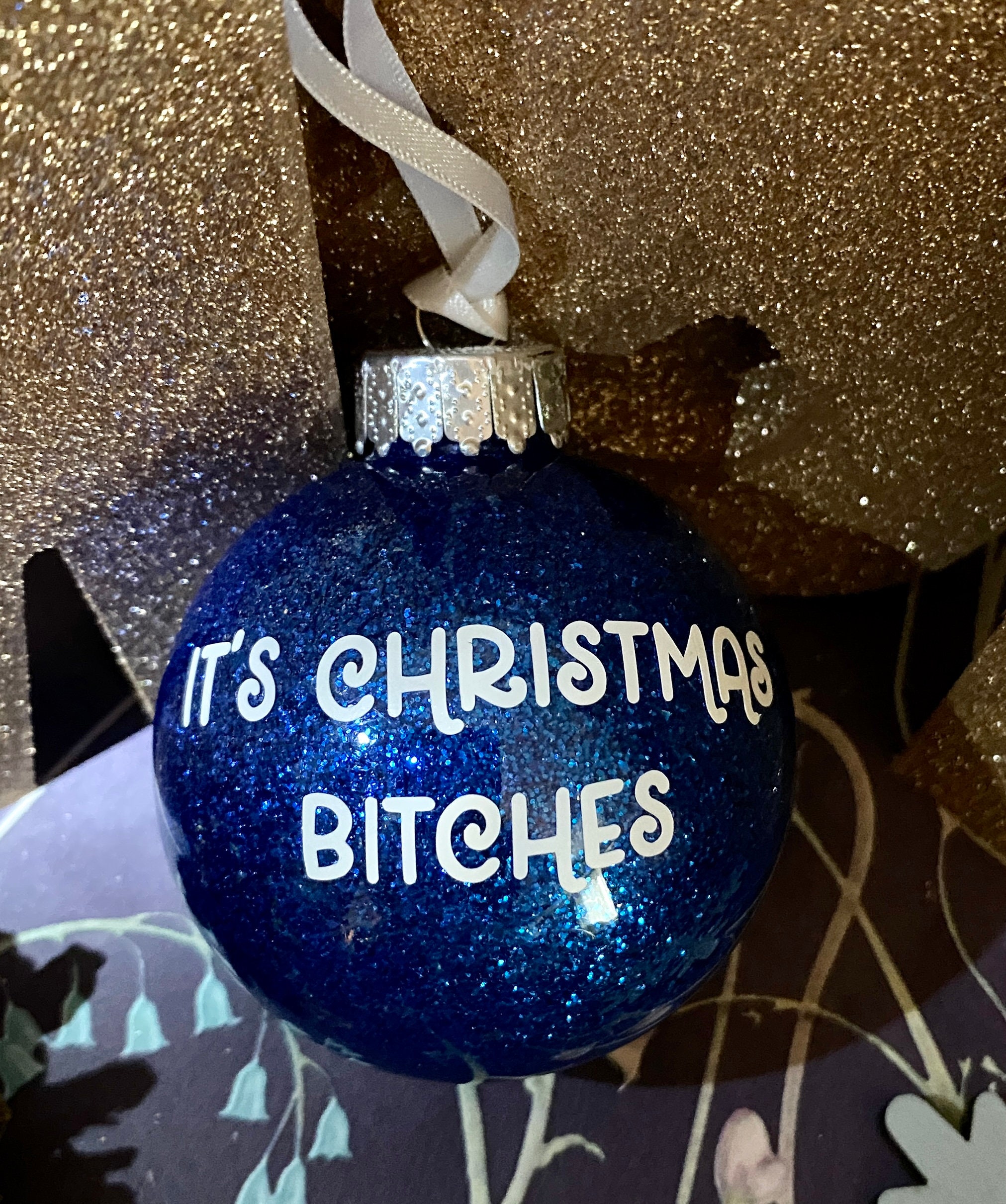 Rude Christmas Decorations Baublespersonalised Custom Tree - Etsy UK