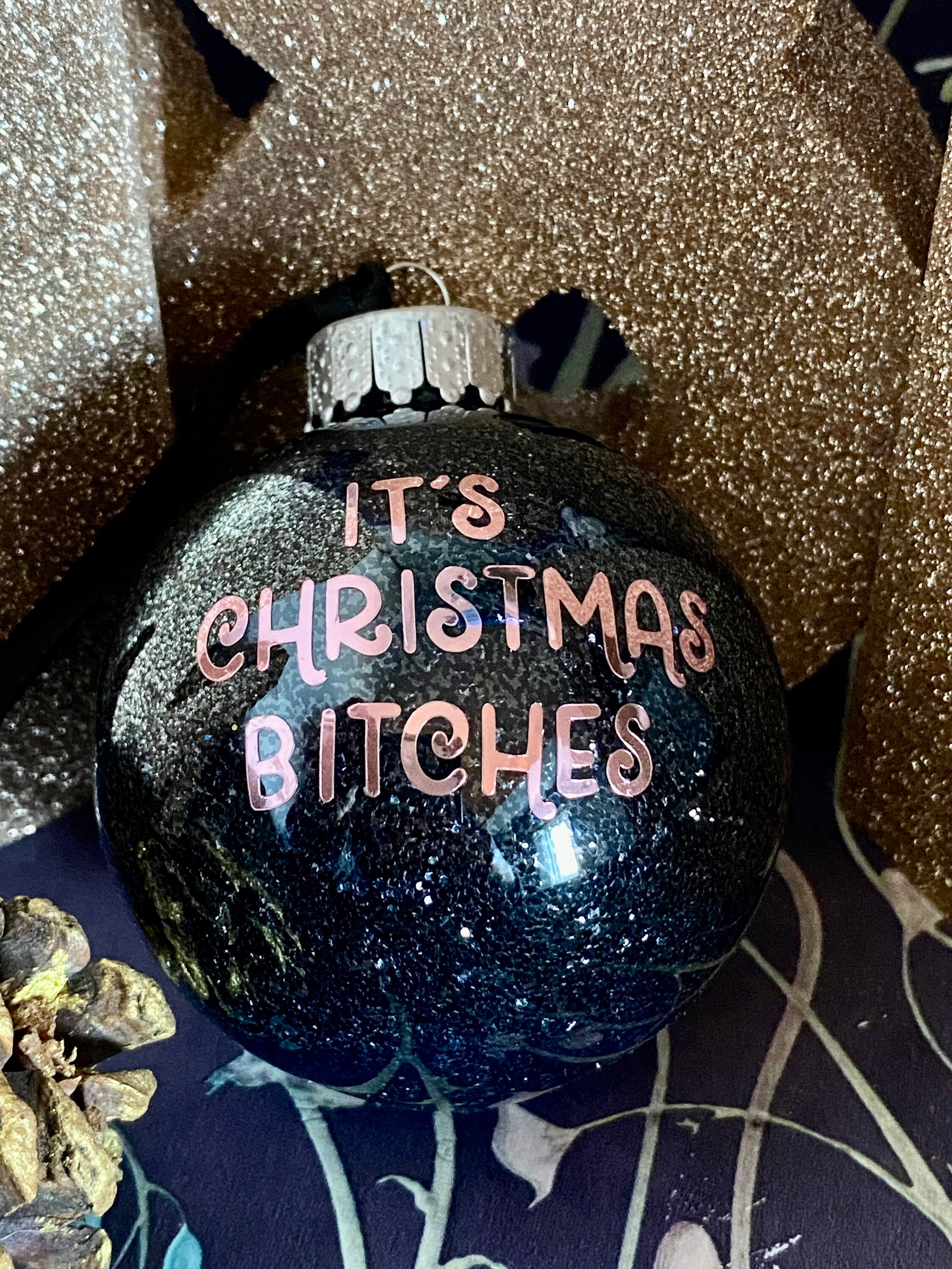 Rude Christmas Decorations Baublespersonalised secret Santa Etsy UK
