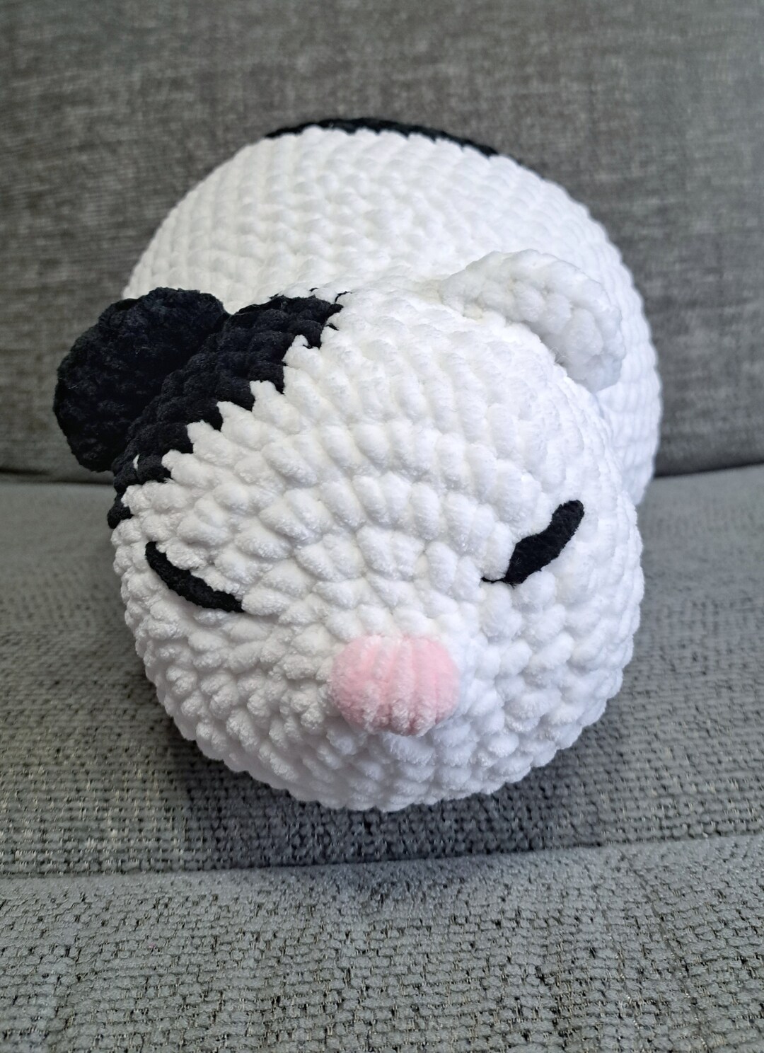 Marshmallow Kitty Crochet Cat Crochet Kitty Soft Kawaii Etsy