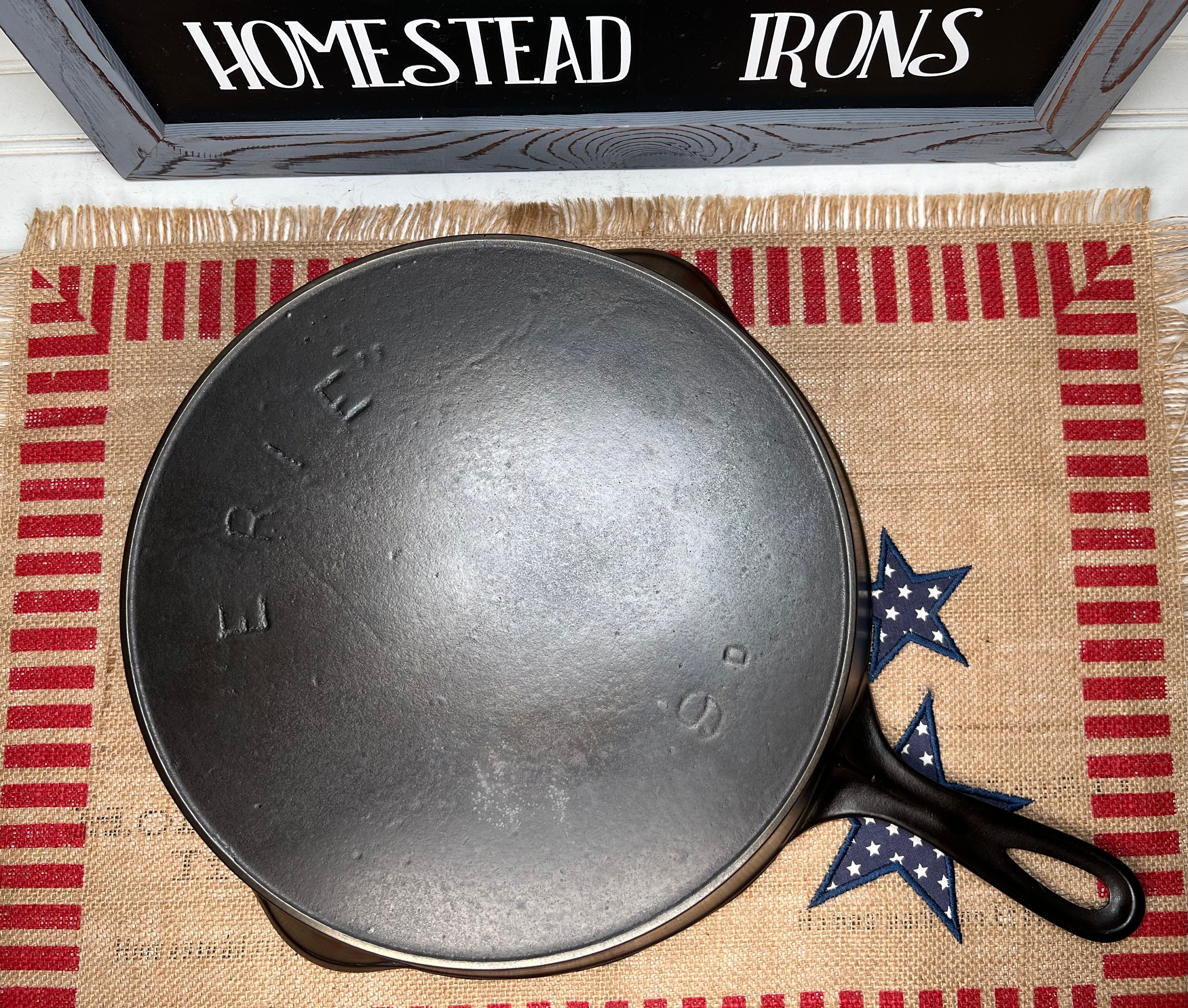 Erie 9 Skillet Second Series pre Griswold 