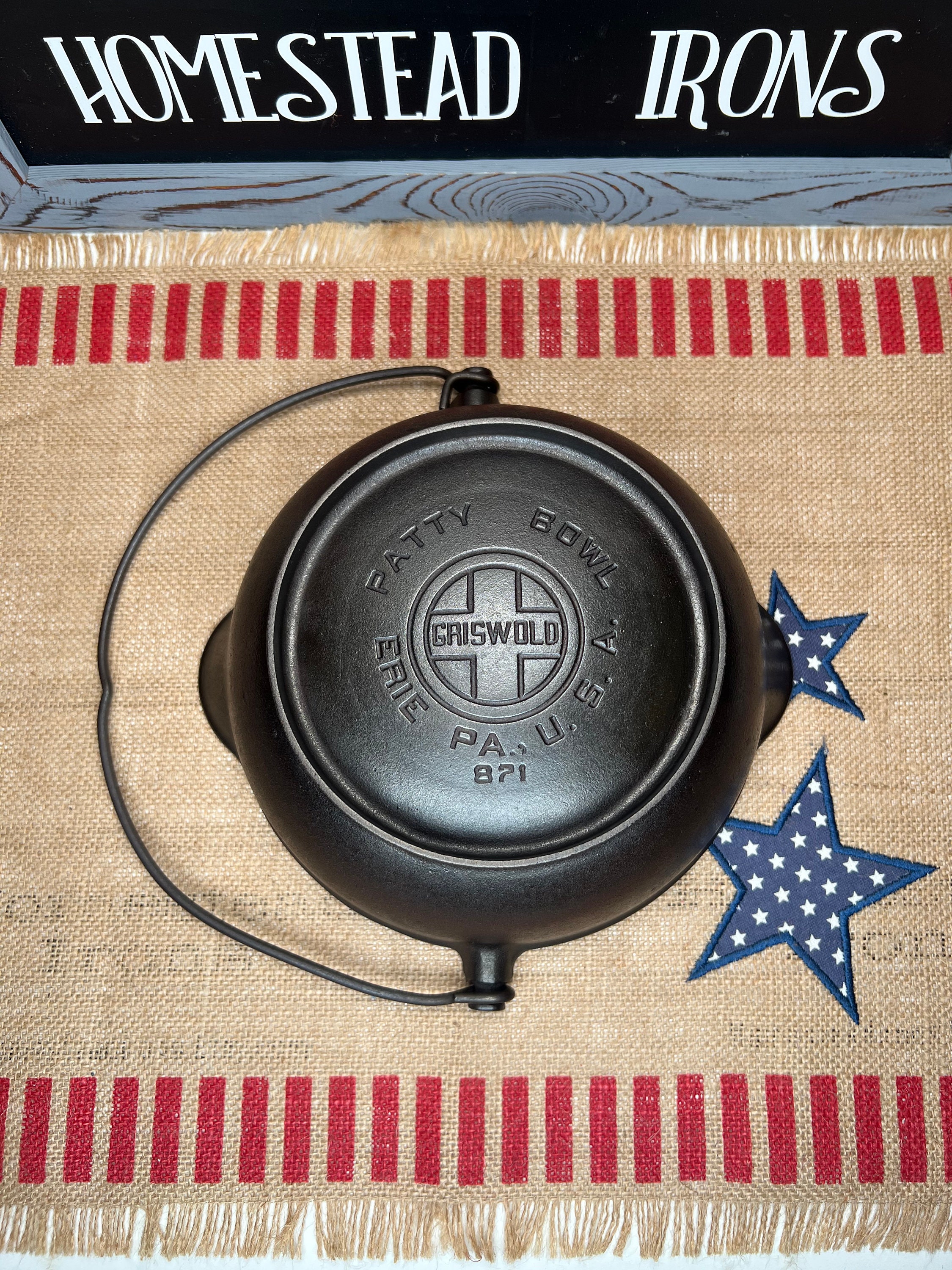 Griswold Patty Bowl Set Etsy