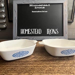 corningware blue medallion p-41-b
