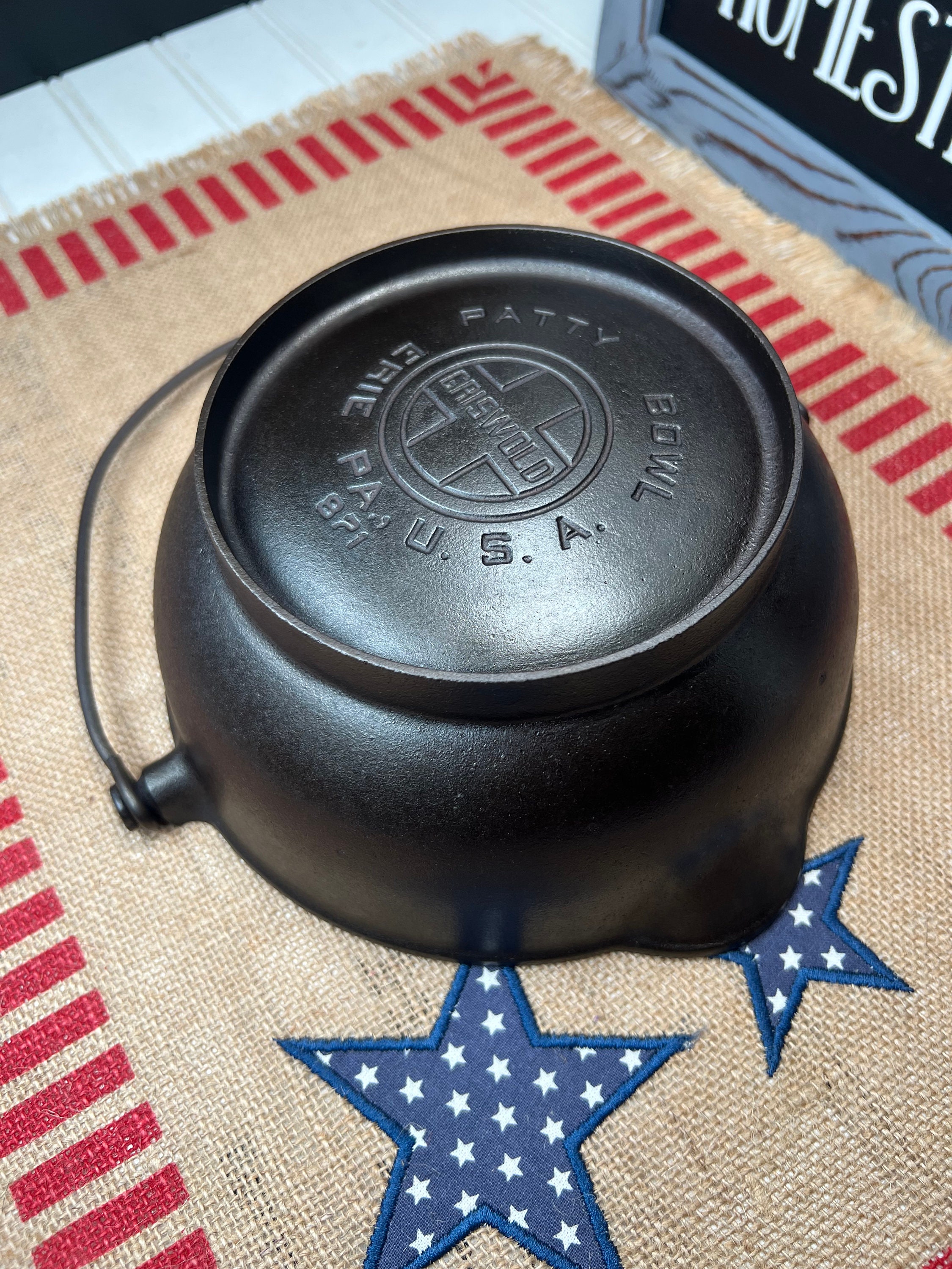 Griswold Patty Bowl Set Etsy