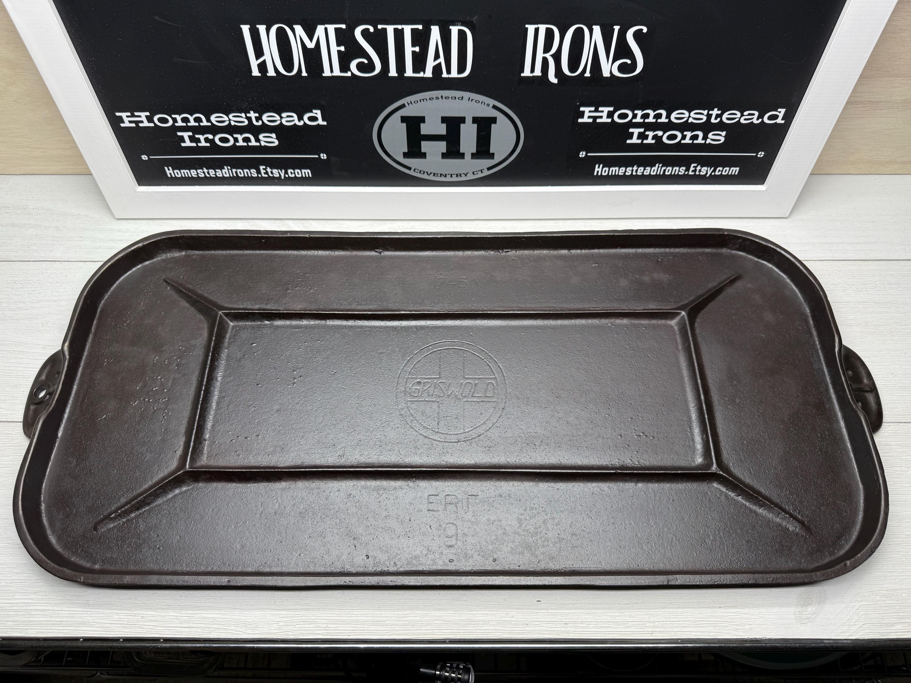 Griswold slant logo #9 long griddle