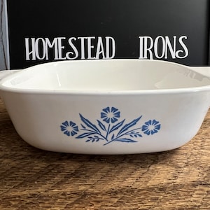 Vintage corningware blue cornflower p-1-b