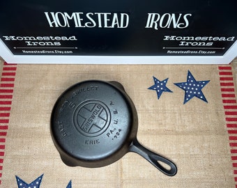 Lodge Cast Iron 10-1/2 Old Style Griddle 90G, Restored