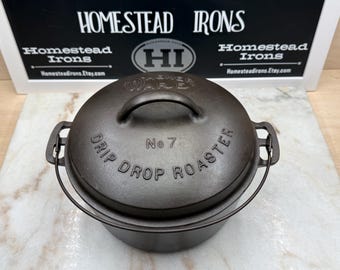 Wagner #7 drip drop roaster Dutch oven