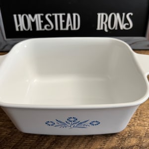 Vintage corningware blue cornflower p-4-b