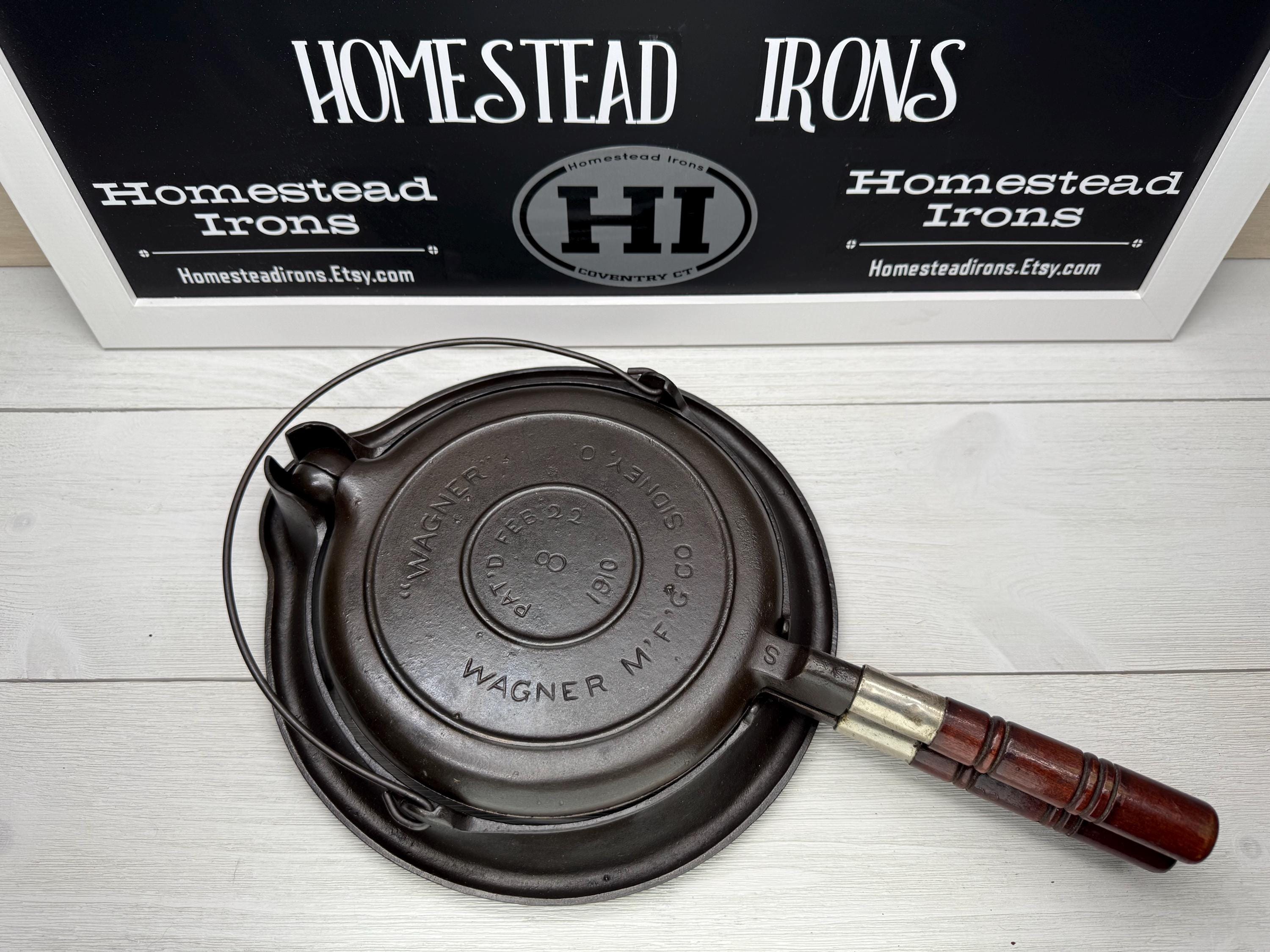 Vintage Wagner Waffle Iron - Etsy