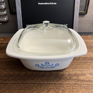 Corningware blue cornflower Dutch oven
