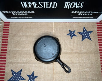 lodge no notch #3 skillet