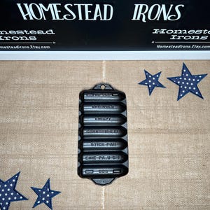 Griswold tea size corn bread pan no 262