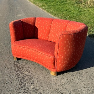 Banana Sofa aus den 1930er Jahren, hergestellt in Dänemark