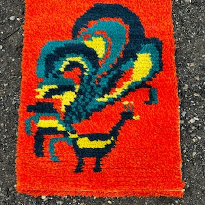 Colorful Rya rug