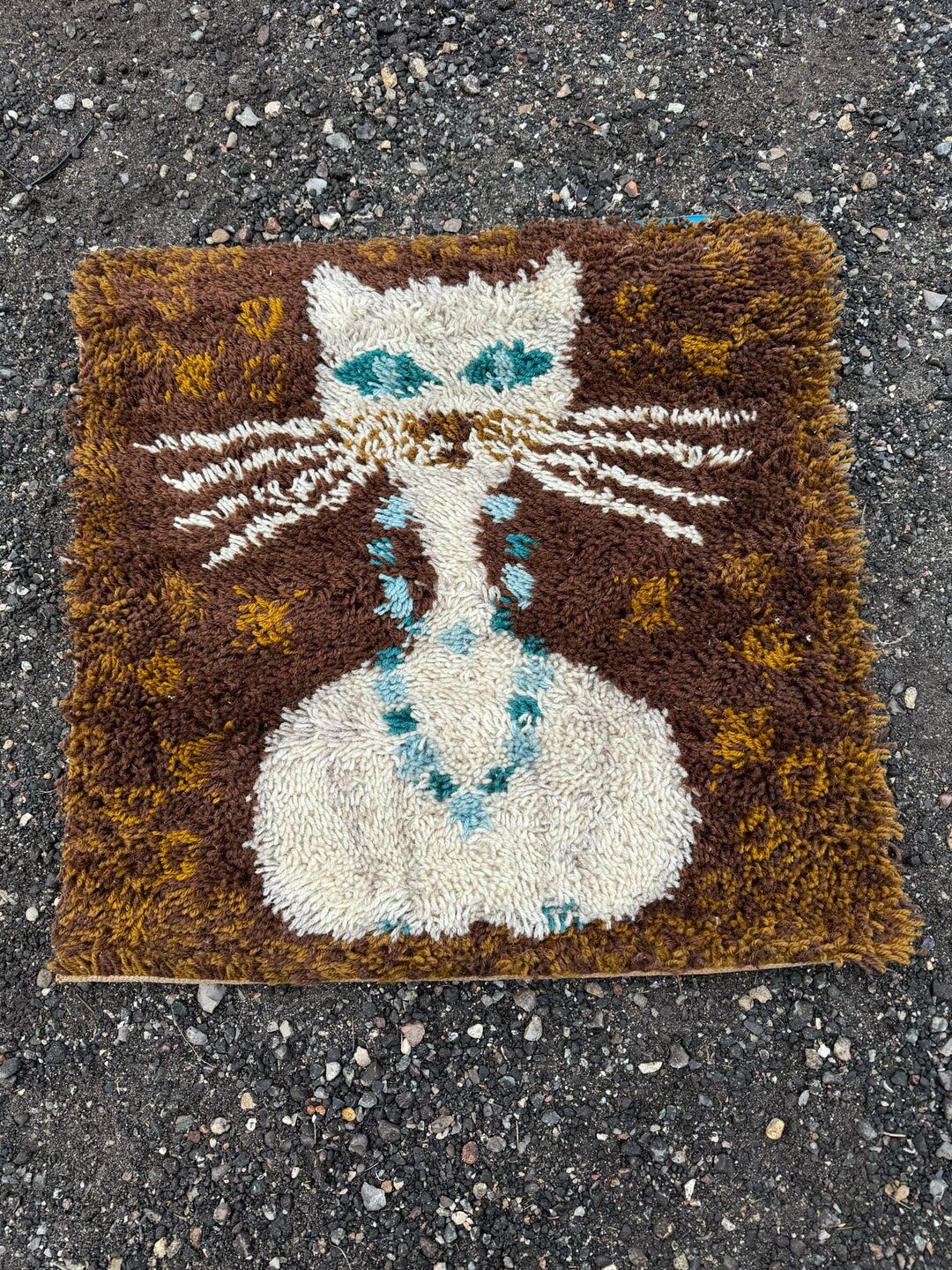 Etsy Rya Rug Kits Rya Rug by Ege Combi, Made in Denmark 100% Wool - Etsy