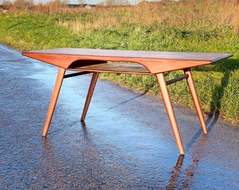 Stunning danish coffee table in teak