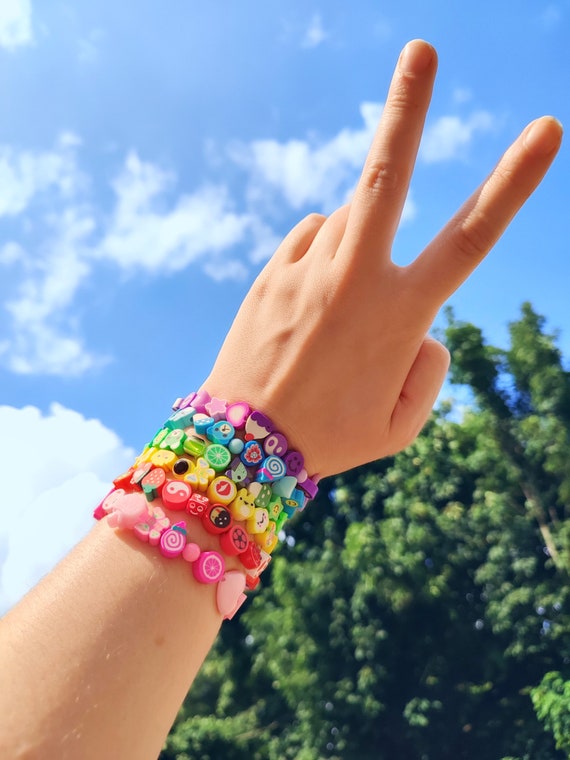 Holiday Charm Beaded Kandi Bracelets – Sugar Cloud Collective