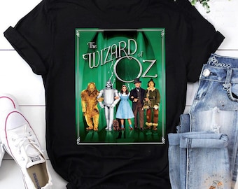 トップス 90s Wizard Of Oz movie promo T-shirt Vintage NWOT WIZARD OF OZ The Wonder Of Oz Awaits You Movie