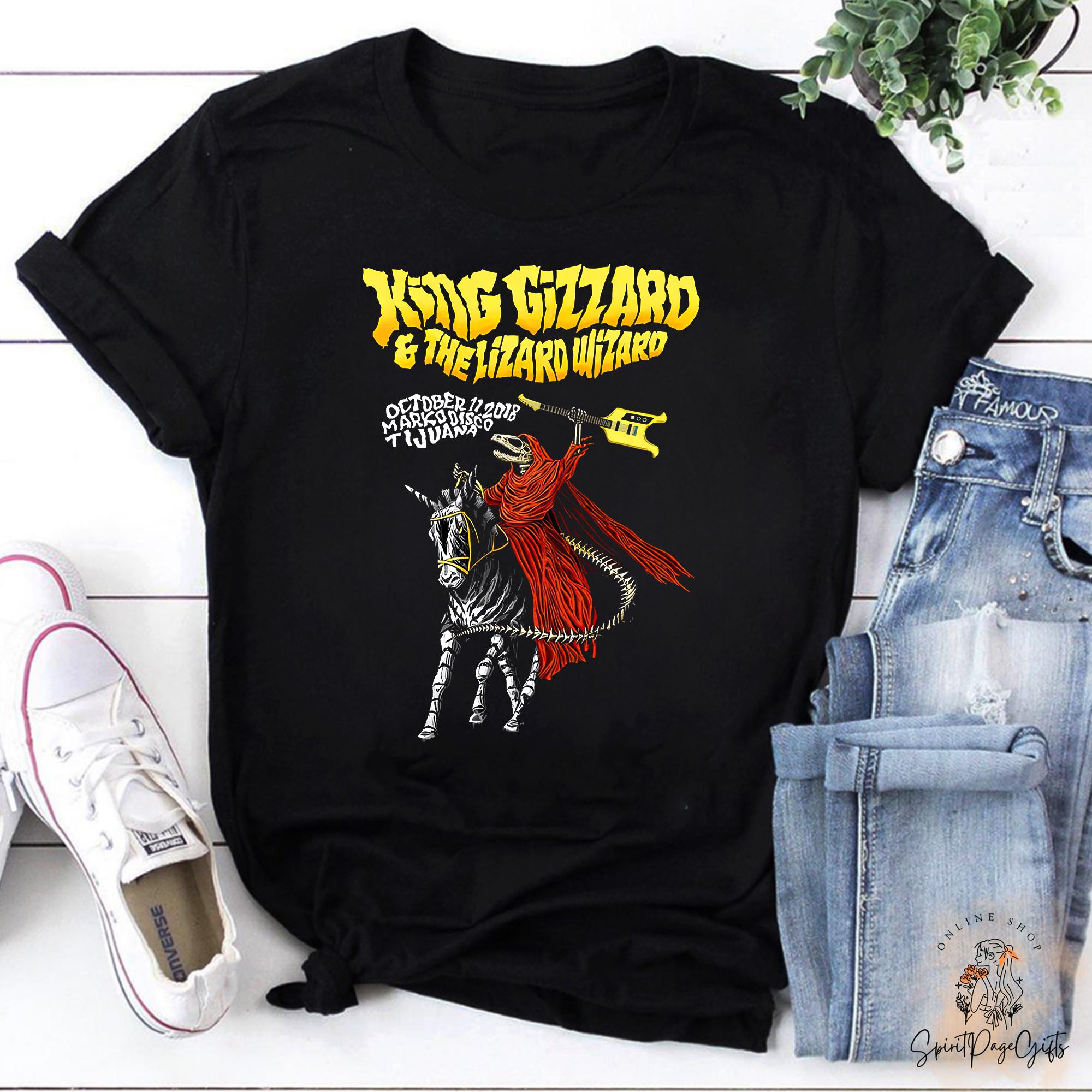King gizzard and the lizard wizard shirt - Etsy 日本