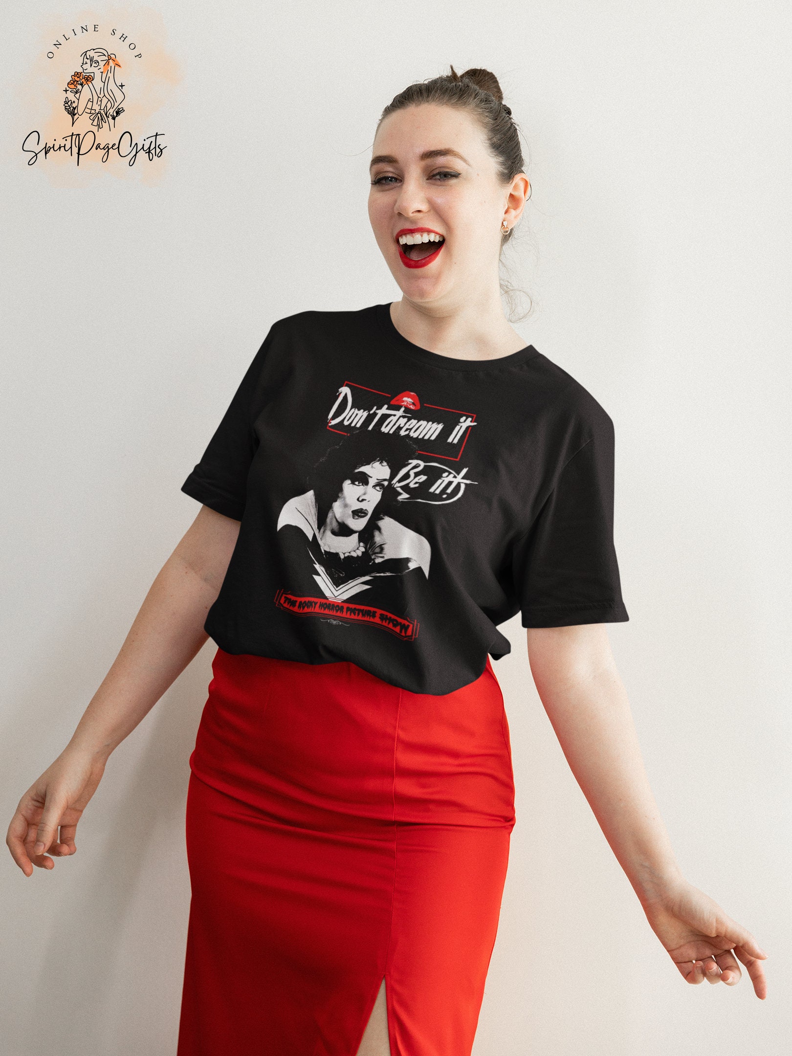 T-shirt Vintage Rocky Horror Picture Show - Noir - Taille S à 3XL - Neuf Avec Étiquettes