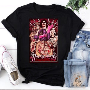 The Rocky Horror Picture Show Graphic Unisex T-Shirt, The Rocky Horror Shirt, Rocky Horror Fan Shirt, Frank N Furter Shirt, Gift For Fan