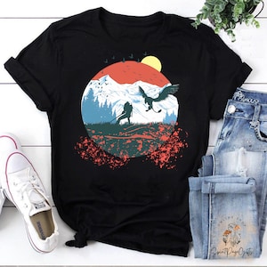 Beautiful Art Of Geralt Dude The Witcher Tv Series Unisex Vintage T-Shirt, Vintage The Witcher Shirt, Fan Of The Witcher, Gift For Fans