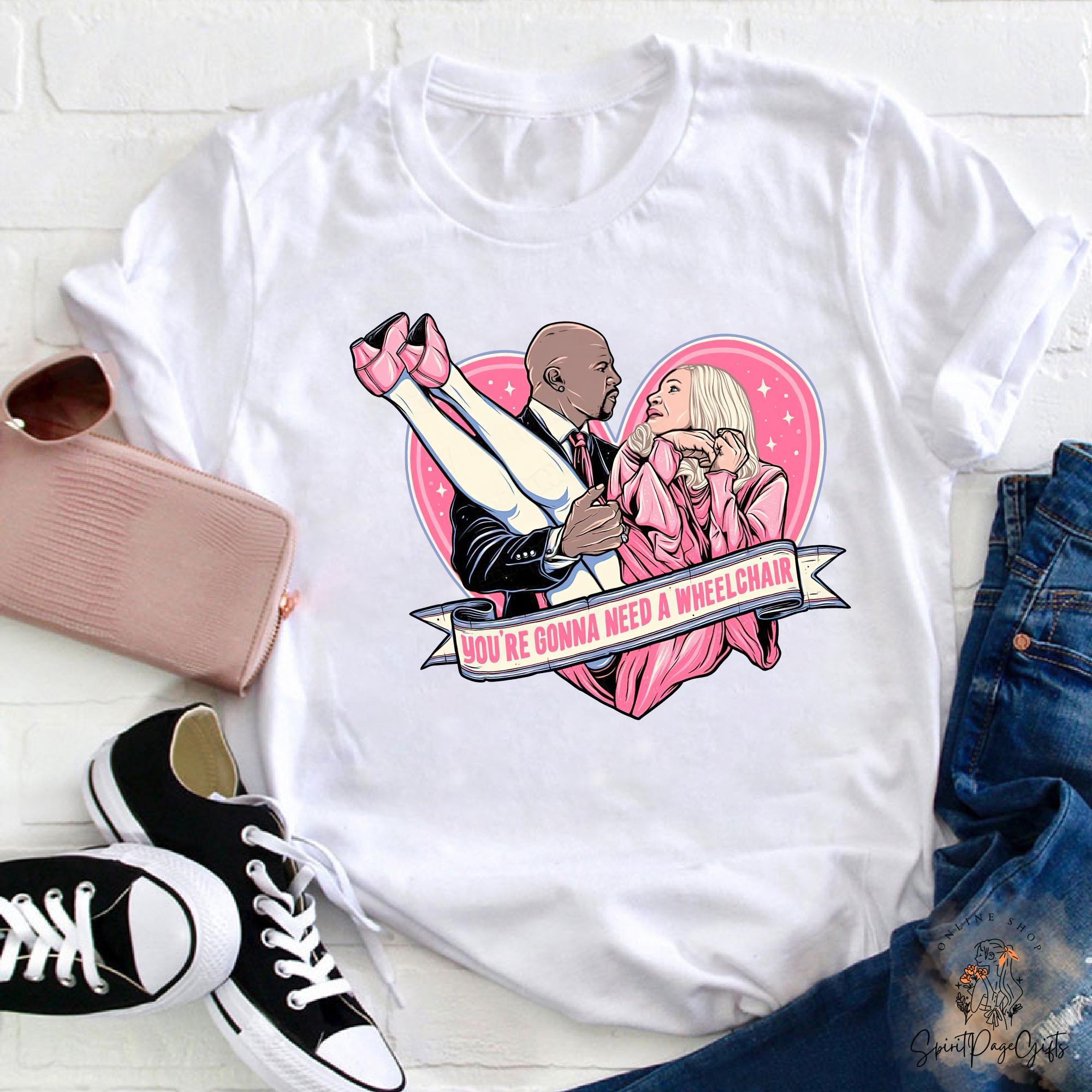 T-shirt Humoristique 'Fauteuil Roulant' Pour Homme Adulte - Fruit Of The Loom Neuf