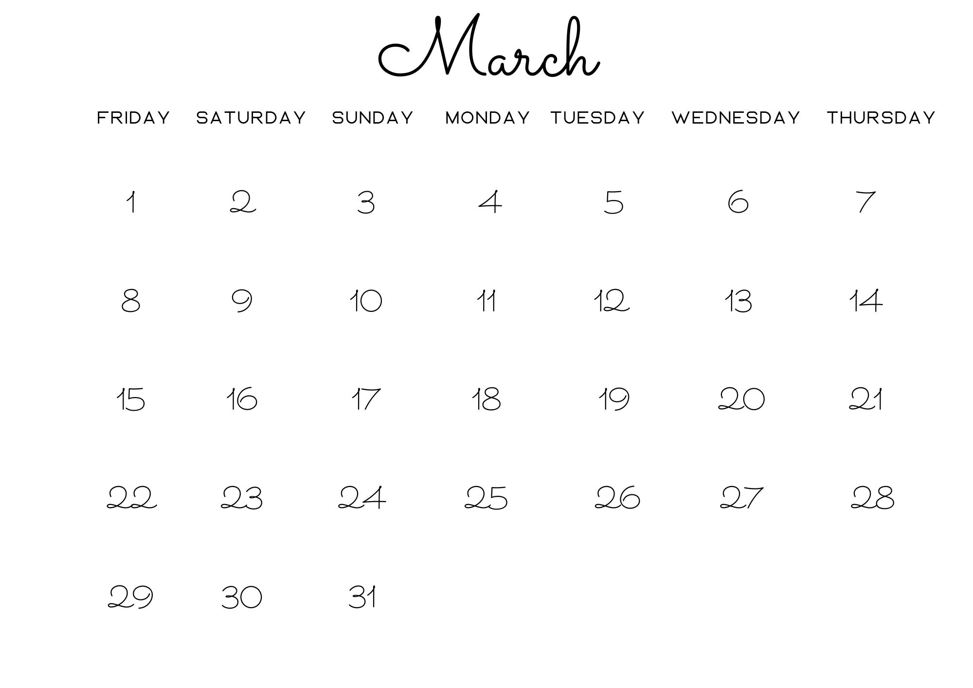 2024 Calendar 2024 Monthly Planner Landscape Monthly Calendar Wall