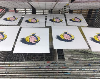 Silkscreen, Onion, (2025)