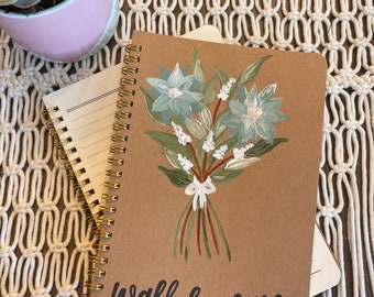 Walk By Faith - Hand Painted Journal