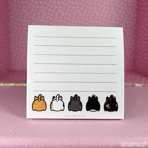 Kitty Bum Bum Sticky Note | 50 sheets
