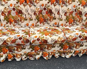 1970s antique grandma couch reupholstered