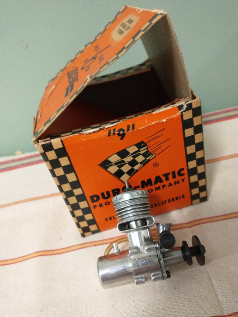 1955 Display Box Enginemcoy Super Stunt 9 Engine Etsy