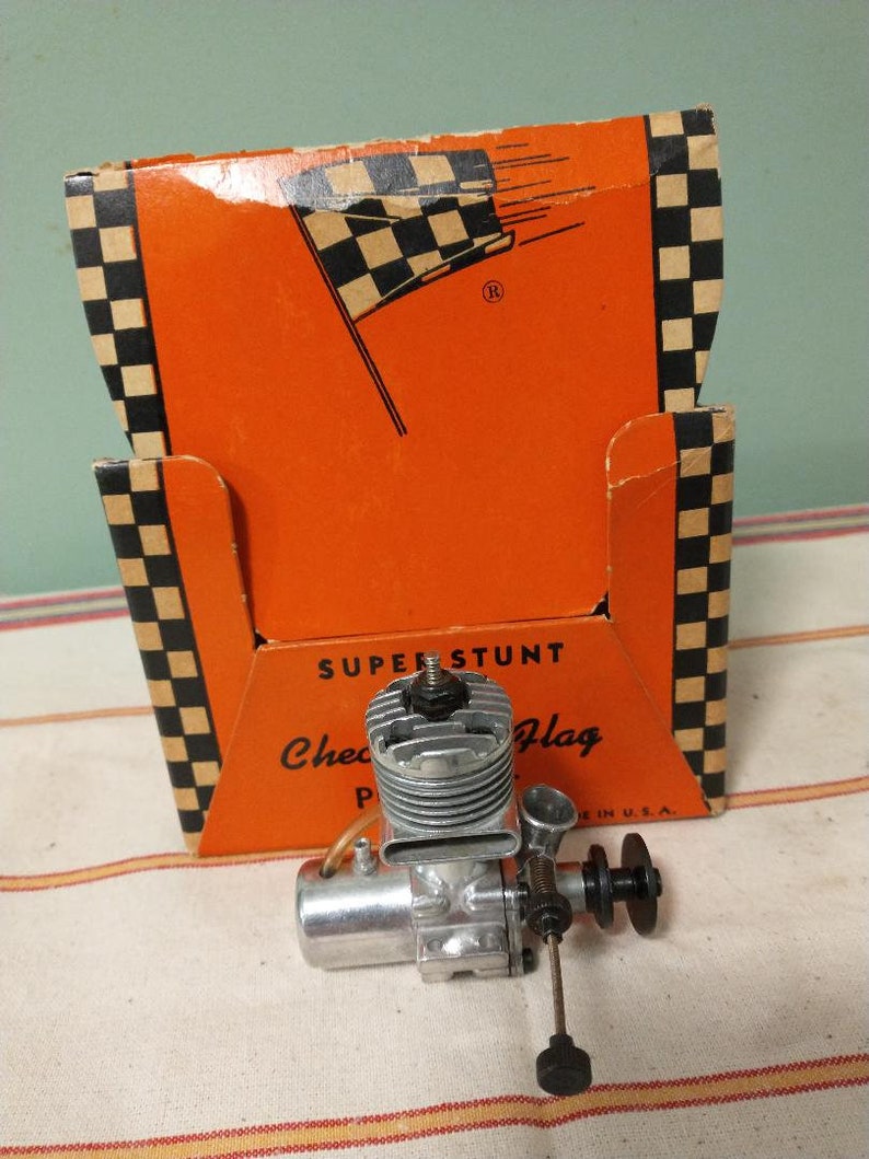 1955 Display Box Enginemcoy Super Stunt 9 Engine Etsy