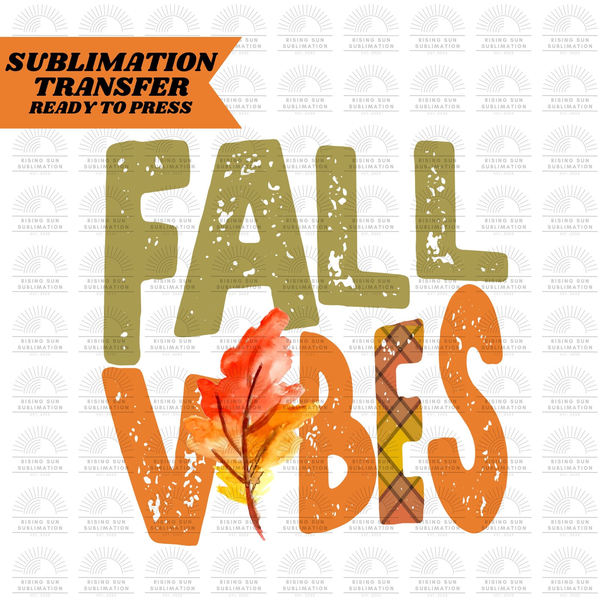 Retro Fall Vibes Leaves Design, Ready To Press Sublimation Print, Easy Sub,  Halloween Graphic Design - Yahoo Shopping