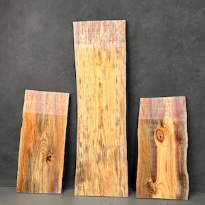 Blue Pine Wood Slabs, Rare Find Rainbow Pine, Live Edge Boards, DIY Woodworking Supplies, Live Edge Floating Shelves, Beetle Kill Pine