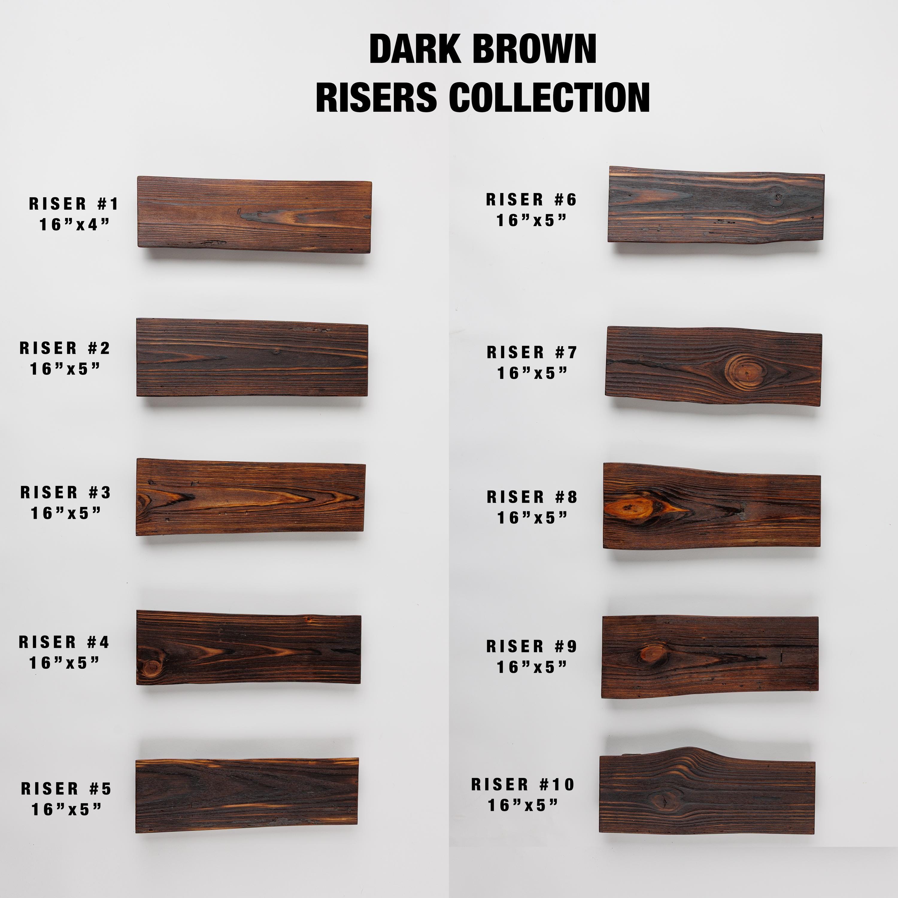 Live Edge Rustic Wood Riser, Farmhouse Decor, Kitchen Decor Stand, Wood ...