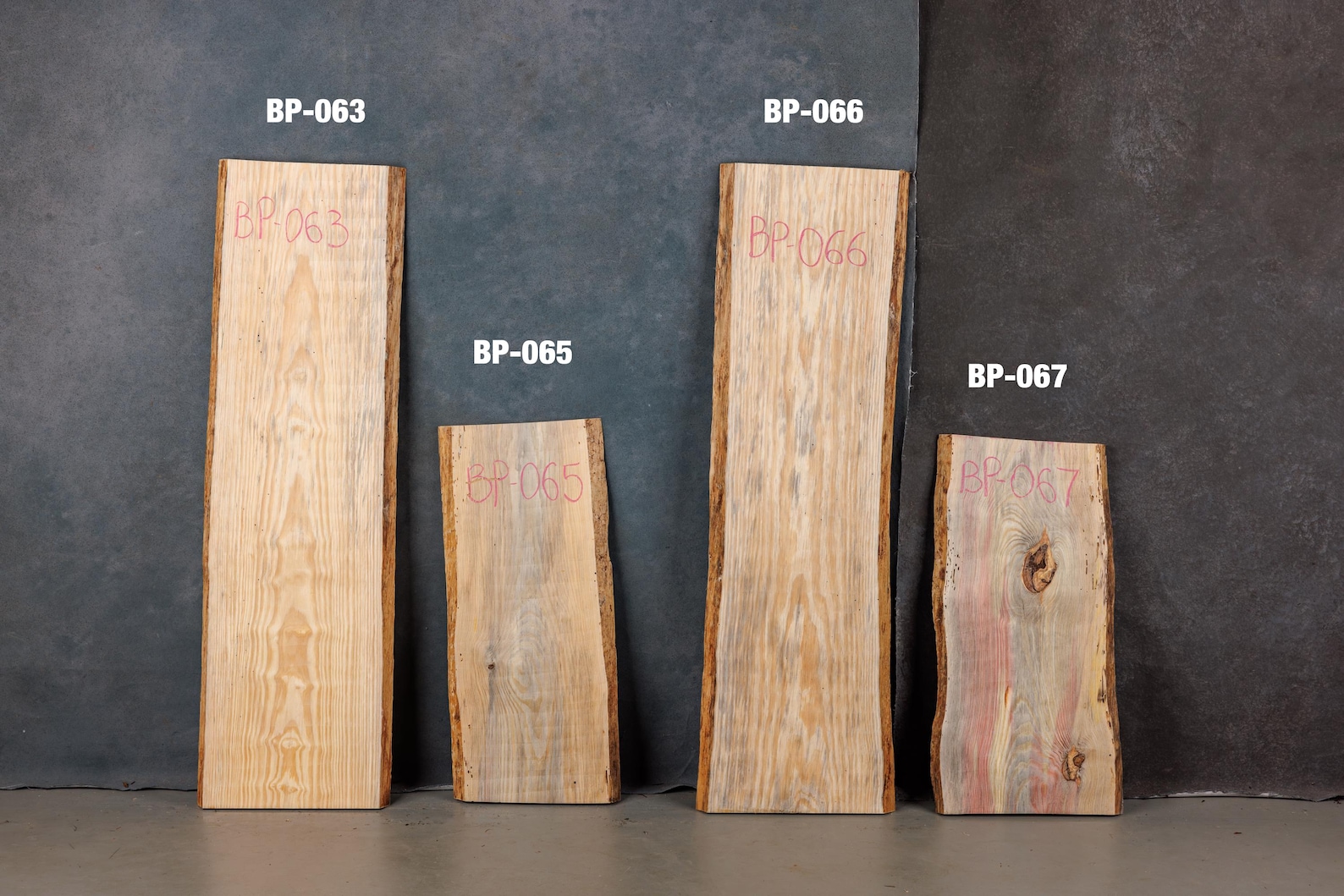 Blue Pine Wood Slabs, Rare Find Rainbow Pine, Live Edge Boards, DIY ...