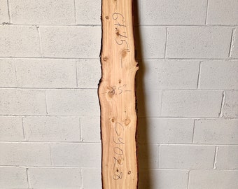 Cypress Wood Slab (CY028) Live Edge Board, DIY Woodworking Supplies, Unfinished Wood, Live Edge Floating Shelves